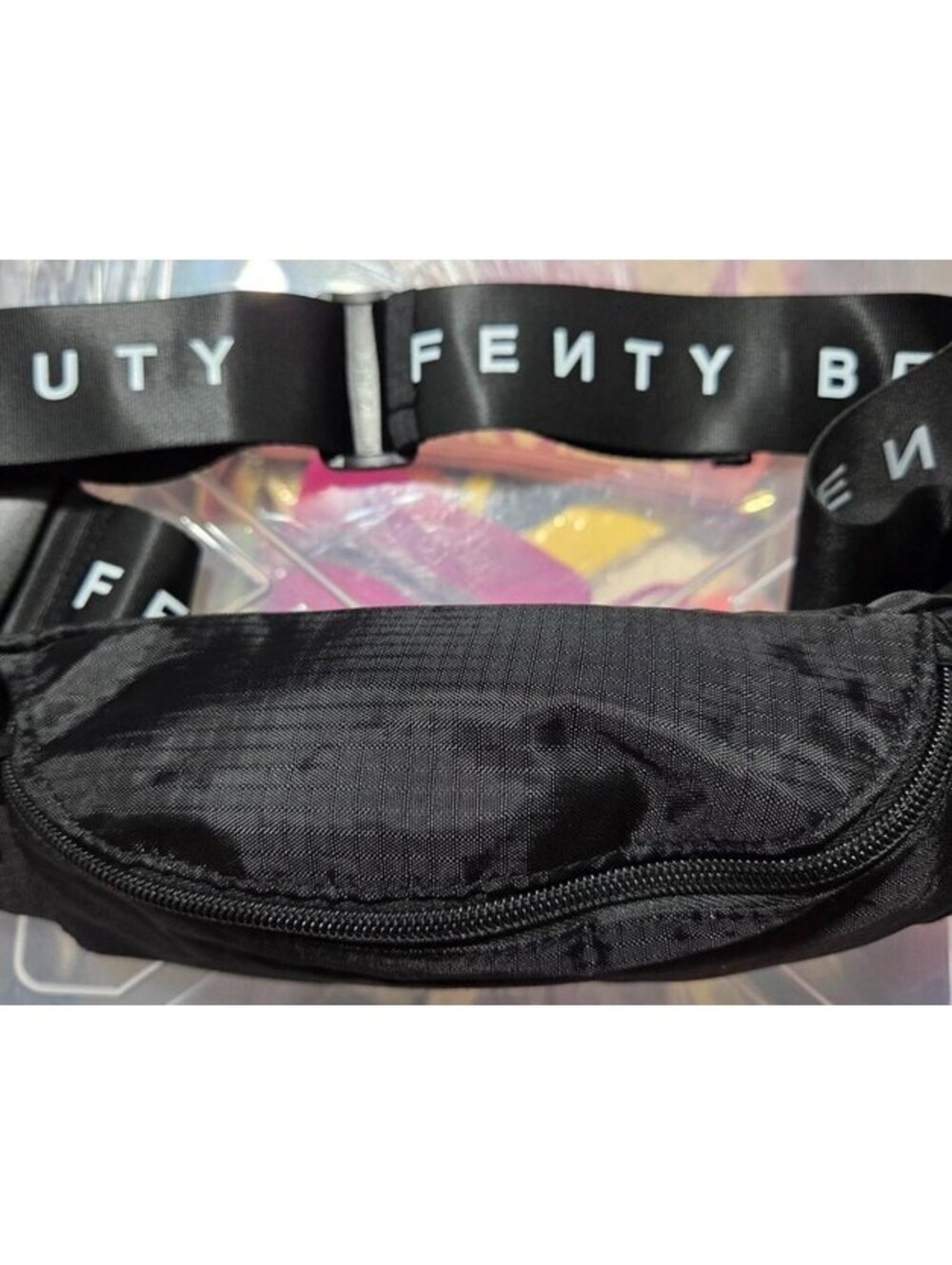 219. Fenty black fanny bag